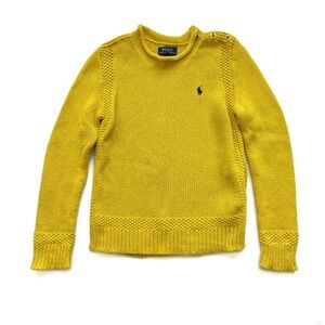 Yellow Polo Sweater